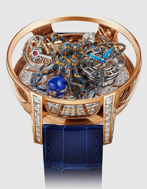 Jacob & Co astronomia art OCTOPUS (ROSE GOLD, BAGUETTE) replica watch AT802.40.BD.UA.A Jacob & Co astronomia art OCTOPUS (ROSE GOLD, BAGUETTE) replica watch AT802.40.BD.UA.A